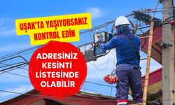 Uşak'ta Yaşıyorsanız Kontrol Edin: Adresiniz Kesinti Listesinde Olabilir