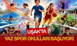 Uşak'ta Yaz Spor Okulları Başlıyor!