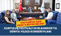 Vali Kartal'dan Uşak'a Büyük Müjde! Kurtuluş Festivali ve Blaundos'ta Dünya Yıldızı Konseri Planı
