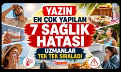 Yazın En Çok Yapılan 7 Sağlık Hatası, Uzmanlar Tek Tek Sıraladı