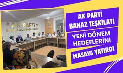 AK Parti Banaz Teşkilatı Yeni Dönem Hedeflerini Görüştü