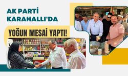 AK Parti Karahallı'da Yoğun Mesai Yaptı!