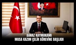 Banaz Kaymakamı Musa Kazım Çelik Görevine Başladı
