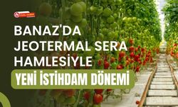 Banaz'da Jeotermal Sera Hamlesiyle Yeni İstihdam Dönemi