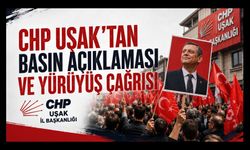 CHP Uşak'tan Basın Açıklaması ve Yürüyüş Çağrısı