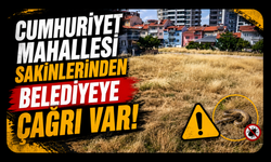 Cumhuriyet Mahallesi Sakinlerinden Belediyeye Çağrı Var!