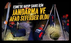 Eşme'de Kayıp Şahıs İçin Jandarma ve AFAD Seferber Oldu