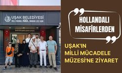 Hollandalı Misafirlerden Uşak'ın Milli Mücadele Müzesi'ne Ziyaret