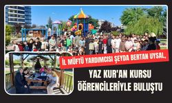 İl Müftü Yardımcısı Şeyda Bertan Uysal, Yaz Kur'an Kursu Öğrencileriyle Buluştu