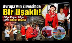 Avrupa'nın Zirvesinde Bir Uşaklı! Bilge Kağan Yılgın Çifte Altınla Döndü