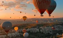 Kapadokya'da Balon Turlarına Büyük İlgi! İlk 6 Ayda 256 Bin Turist Gökyüzüne Yükseldi