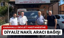 Karahallı Devlet Hastanesi'ne Diyaliz Nakil Aracı Bağışı