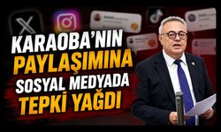 Karaoba'nın Paylaşımına Sosyal Medyada Tepki Yağdı