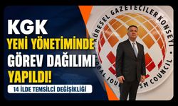 KGK yeni yönetimi görev bölümü yaptı.