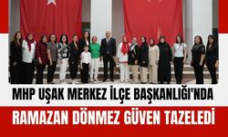 MHP Uşak Merkez İlçe Başkanlığı'nda Ramazan Dönmez Güven Tazeledi