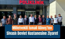 Milletvekili Güneş'ten Sivaslı Devlet Hastanesine Ziyaret