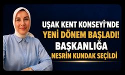 Uşak Kent Konseyi'nde Yeni Dönem Başladı! Başkanlığa Nesrin Kundak Seçildi