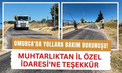 Omurca'da Yollara Bakım Dokunuşu! Muhtarlıktan İl Özel İdaresi'ne Teşekkür