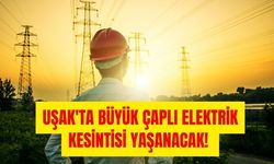 Uşak'ta Büyük Çaplı Elektrik Kesintisi Yaşanacak! İşte Mahalle ve Köy Köy Tam Liste