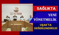 Sağlıkta Yeni Yönetmelik Uşak'ta Değerlendirildi