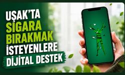 Uşak'ta Sigara Bırakmak İsteyenlere Dijital Destek