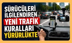 Sürücüleri İlgilendiren Yeni Trafik Kuralları Yürürlükte