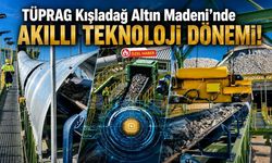 TÜPRAG Kışladağ Altın Madeni'nde Akıllı Teknoloji Dönemi! Konveyör Hatları Anlık Olarak İzleniyor