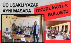 Üç Uşaklı Yazar Aynı Masada Okurlarıyla Buluştu