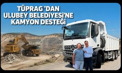 Tüprag'dan Ulubey Belediyesi'ne Yeni Kamyon Desteği
