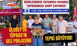 Ulubey'de TÜPRAG'ın GES Projesine Tepki Büyüyor! Dernek Meydanda İmza Topluyor