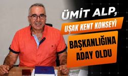 Ümit Alp, Uşak Kent Konseyi Başkanlığına Aday Oldu