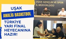 Uşak, ANALİG Basketbol Türkiye Yarı Final Heyecanına Hazır! Teknik Toplantı Tamamlandı