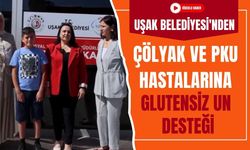Uşak Belediyesi'nden Çölyak ve PKU Hastalarına Glutensiz Un Desteği