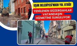 Uşak Belediyesi'nden Yol Atağı! Yenilenen Güzergahlar Vatandaşın Hizmetine Sunuluyor