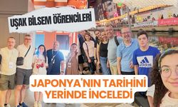 Uşak BİLSEM Öğrencileri Japonya'nın Tarihini Yerinde İnceledi