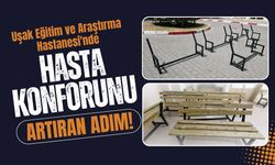Uşak Eğitim ve Araştırma Hastanesi'nde Hasta Konforunu Artıran Adım!