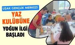 Uşak Gençlik Merkezi Yaz Kulübüne Yoğun İlgi Başladı