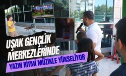 Uşak Gençlik Merkezlerinde Yazın Ritmi Müzikle Yükseliyor