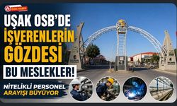 Uşak OSB'de İşverenlerin Gözdesi Bu Meslekler! Nitelikli Personel Arayışı Büyüyor