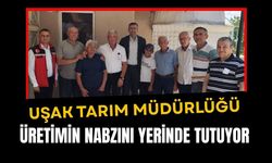 Uşak Tarım Müdürlüğü Üretimin Nabzını Yerinde Tutuyor