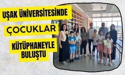 Uşak Üniversitesinde Çocuklar Kütüphaneyle Buluştu