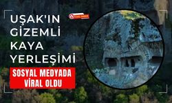 Uşak'ın Gizemli Kaya Yerleşimi Sosyal Medyada Viral Oldu