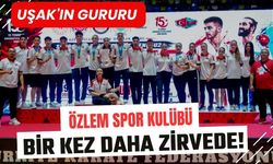Uşak'ın Gururu Özlem Spor Kulübü Bir Kez Daha Zirvede! Türkiye Şampiyonluğu Samsun'da Geldi