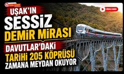 Uşak'ın Sessiz Demir Mirası, Davutlar'daki Tarihi 205 Köprüsü Zamana Meydan Okuyor
