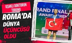 Uşaklı Doktorun Torunu Roma'da Dünya Üçüncüsü Oldu