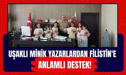Uşaklı Minik Yazarlardan Filistin'e Anlamlı Destek! Kitap Gelirlerini Bağışladılar