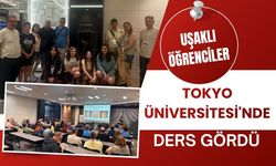 Uşaklı Öğrenciler Tokyo Üniversitesi'nde Ders Gördü