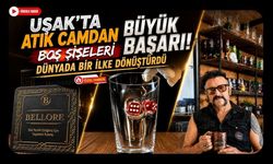 Uşak'ta Atık Camdan Büyük Başarı! Boş Şişeleri Dünyada Bir İlke Dönüştürdü