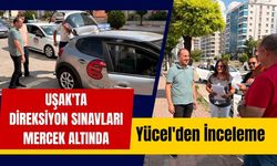 Uşak'ta Direksiyon Sınavları Mercek Altında!