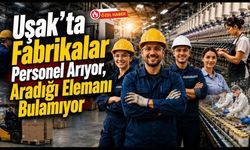 Uşak'ta Fabrikalar Personel Arıyor, Aradığı Elemanı Bulamıyor